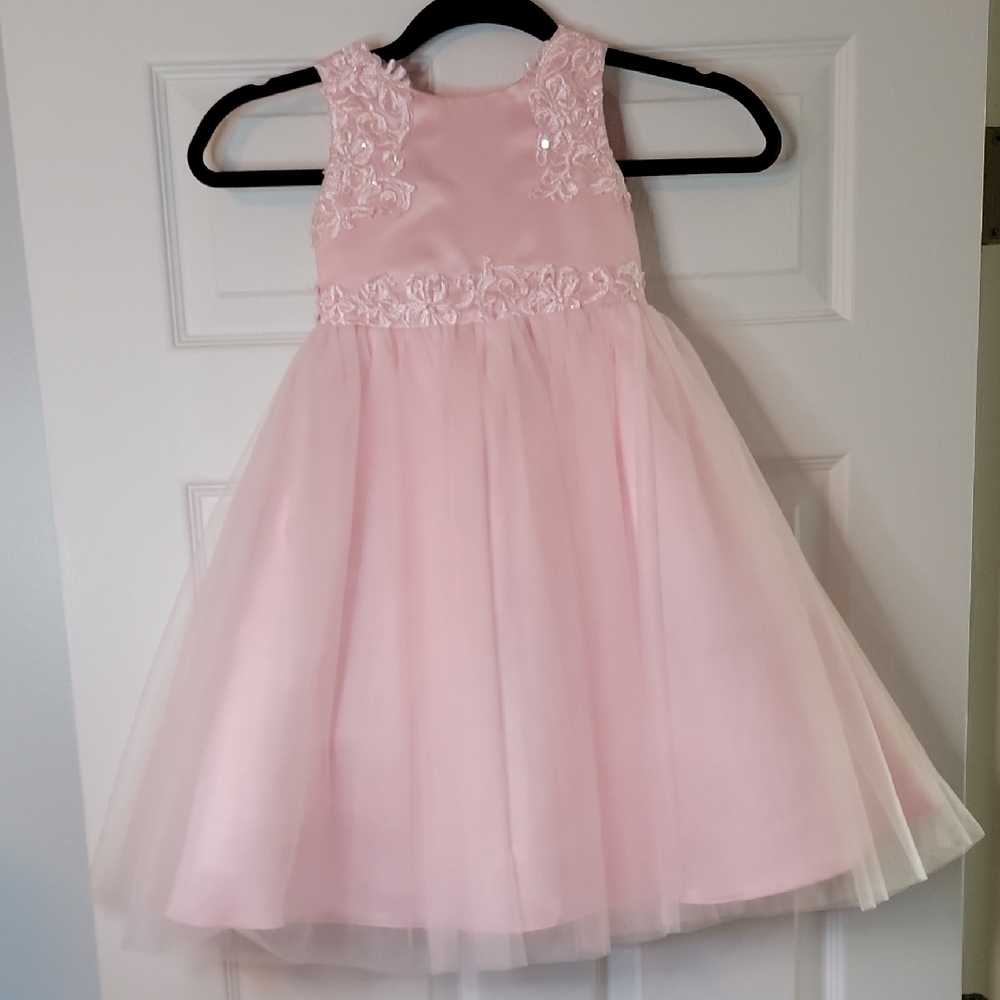 Elegant Pink Kids Dress